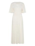 Slbrielle Dress Maxikjole Festkjole White Soaked In Luxury