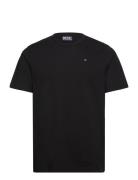 T-Just-Microdiv T-Shirt Tops T-shirts Short-sleeved Black Diesel
