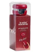 Gel Manicure Kit Neglelakk Gel Red Le Mini Macaron
