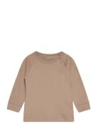 Blouse Ls - Unisex Tops Sweat-shirts & Hoodies Sweat-shirts Brown Fixo...