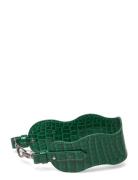 Wavy Handle Short Bags Bag Straps Green HVISK