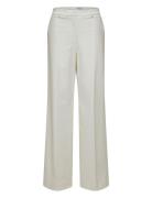 Slfeliana Hw Wide Pant N Noos Bottoms Trousers Suitpants White Selecte...