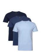 Bci Cotton-3Pk-Ucr Tops T-shirts Short-sleeved Blue Polo Ralph Lauren ...