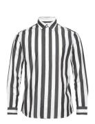 Slhregredster Shirt Stripe Ls W Tops Shirts Casual Black Selected Homm...