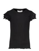 Top Tops T-shirts Short-sleeved Black Rosemunde Kids