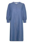 Fqaby-Dress Knelang Kjole Blue FREE/QUENT