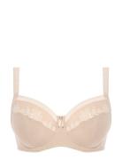 Illusion Uw Side Support Bra Lingerie Bras & Tops Wired Bras Cream Fan...