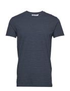 Kronos O-N Stripe 273 Designers T-shirts Short-sleeved Navy Samsøe Sam...