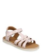Sandals - Flat - Open Toe - Op Shoes Summer Shoes Sandals Pink ANGULUS