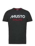 Musto Tee Sport T-shirts Short-sleeved Black Musto