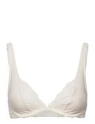 Triangle Bianca Lingerie Bras & Tops Wired Bras White BOSS