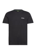 Tee 12 Sport T-shirts Short-sleeved Navy BOSS