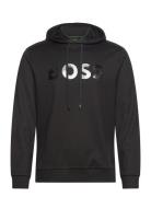 Soody Mirror Sport Sweat-shirts & Hoodies Hoodies Black BOSS