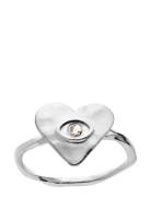 Cassia Ring Ring Smykker Silver Maanesten