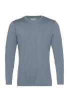 Long Sleeve Active Tops T-shirts Long-sleeved Blue Bread & Boxers