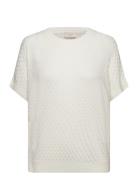 Fqani-Pullover Tops Knitwear Jumpers White FREE/QUENT