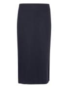 Aronoiw Long Skirt Knelangt Skjørt Navy InWear