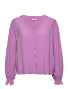Nuyvette Shirt Tops Shirts Long-sleeved Pink Nümph