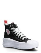 Ctas Move Hi Black/Pink Salt/White Høye Sneakers Multi/patterned Conve...