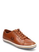 Kingston Leather Lave Sneakers Brown Fred Perry