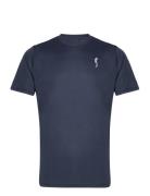 Men's Performance Tee Sport T-shirts Short-sleeved Navy RS Sports