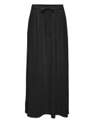 Onlmette Life Hw Long Skirt Wvn Langt Skjørt Black ONLY