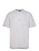 Nouveres Tops T-shirts Short-sleeved Grey HUGO BLUE