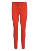 Agatha Leggings 4/4 Sport Running-training Tights Red Guess Activewear