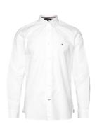 Core Flex Poplin Rf Shirt Tops Shirts Casual White Tommy Hilfiger