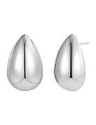 Drop Earring Accessories Jewellery Earrings Studs Silver Bud To Rose