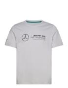 Mapf1 Ess Logo Tee Sport T-shirts Short-sleeved Silver PUMA Motorsport