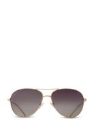 Nani Sunglasses Grey/Gold Pilotsolbriller Solbriller Grey Pilgrim