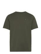 Loke Badge Tee - Regenerative Organ Tops T-shirts Short-sleeved Khaki ...