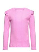 Nkforianna Ls Top Tops T-shirts Long-sleeved T-shirts Pink Name It