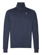 Men’s Half Zip Sweater Sport Sweat-shirts & Hoodies Sweat-shirts Navy ...