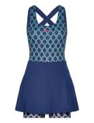 Rachel Print Dress Kort Kjole Blue J. Lindeberg