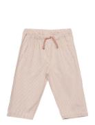 Striped Yarndyed Pants Bottoms Trousers Beige Copenhagen Colors