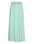 Onlvenedig Aop Life Long Skirt Wvn Noos Langt Skjørt Green ONLY