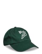 Logo-Embroidered Twill Ball Cap Accessories Headwear Caps Green Polo R...