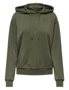 Onpjimba Life Ls Hood Swt Tops Sweat-shirts & Hoodies Hoodies Khaki Gr...