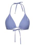 Becca Bikini Top Swimwear Bikinis Bikini Tops Triangle Bikinitops Blue...