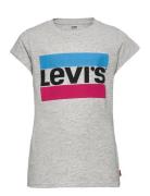 Sportswear Logo Tee Tops T-shirts Short-sleeved Grey Levi's