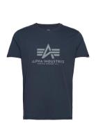 Basic T-Shirt Designers T-shirts Short-sleeved Navy Alpha Industries