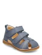 Sandals - Flat - Closed Toe - Shoes Summer Shoes Sandals Blue ANGULUS