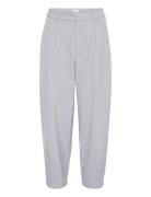 Kamerle 7/8 Pants Suiting Bottoms Trousers Suitpants Grey Kaffe