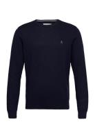 Supima Cotton Crew S Tops Knitwear Round Necks Navy Original Penguin