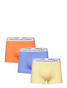 Classic Stretch-Cotton Trunk 3-Pack Boksershorts Blue Polo Ralph Laure...