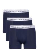 Stretch Cotton Boxer Brief 3-Pack Boksershorts Navy Polo Ralph Lauren ...