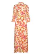 Yassavanna Long Shirt Dress S. Maxikjole Festkjole Multi/patterned YAS