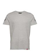 Hmllegacy Chevron T-Shirt Sport T-shirts Short-sleeved Grey Hummel